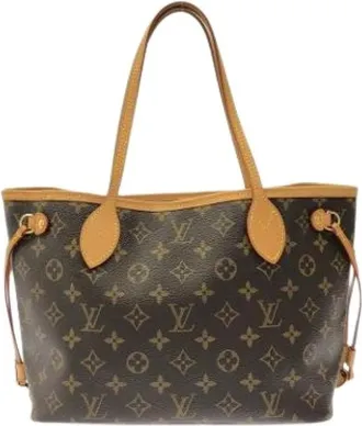 Louis Vuitton Vintage, unisex, Bruin, ONE Size, Pre-owned Monogram Canvas Tote Bag