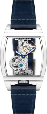 Earnshaw Wolver Bridge Transparent Dial Mens Watch ES-8299-01