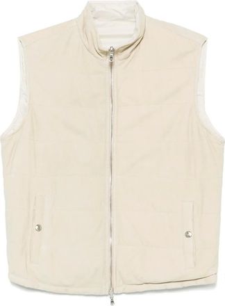 Barba Heren, Jassen, Beige, Maat: XL Suède