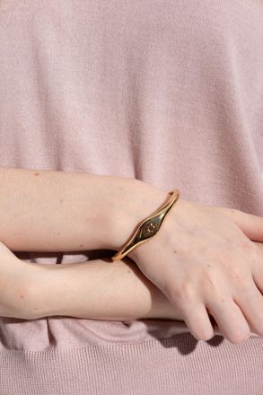 Coach Bracelet With Logo, Womens, Gold