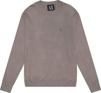 A|X Armani Exchange Truien & Vesten, Heren, Grijs, XL, Katoen, Pullover