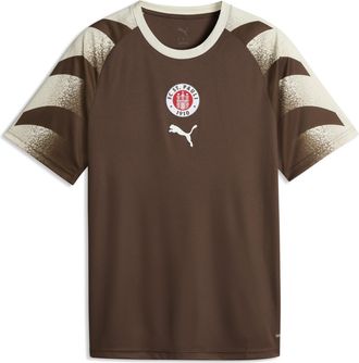 Puma Maglia da riscaldamento FC St. Pauli da uomo, Accessori, Marrone, 3XL