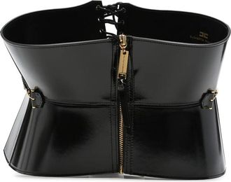 Elisabetta Franchi Logo-plaque Belt