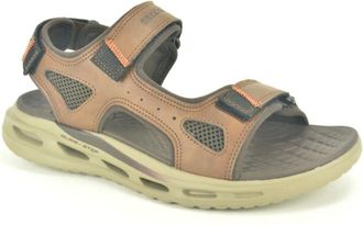 Skechers Heren, Schoenen, Bruin, Maat: 45 EU