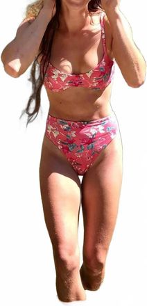 LVHR Kiera Bra Top In Tahitian Sunrise