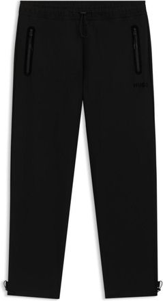 HUGO BOSS Regular-fit pants in wool twill with stretch
