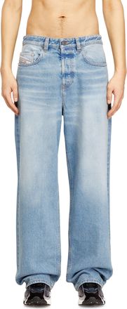 Diesel Relaxed Jeans - 2001 D-Macro - Jeans - Man - Blue