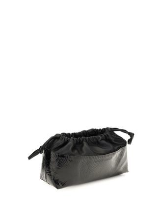 Pierre Hardy Womens Twin Clutch Bag Black Shoulder