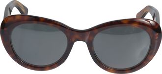 K&agrave;dor Capri New-S Oversized Tortoiseshell Cat-Eye Sunglasses