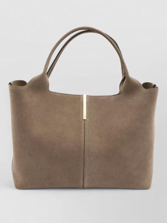 Tod's di bag medium suede tote bag