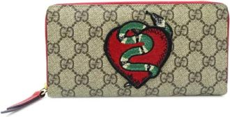 Gucci Pre-owned Wallets, female, Multicolor, Size: ONE SIZE Pre-owned Fabric wallets