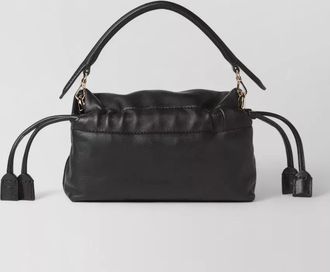 Fendi baguette small leather clutch bag