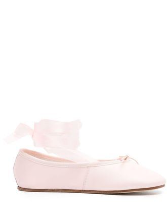 Repetto Sophia leather ballerina shoes - Pink
