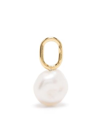 Maria Black Cielo pearl charm - women - Gold Plated Sterling Silver - One Size