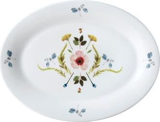 Twig New York Scandinavian Floral Oval Platter in Multi at Nordstrom