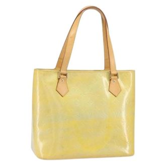 Louis Vuitton Pre-owned Tote Bags, female, Yellow, Size: ONE SIZE Pre-owned Leather Tote Bag