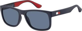 Tommy Hilfiger TH 1556/S 8Ru(Ku) Zonnebrillen - Heren - Zonnebrillen - Blauw - 56 MM - Accessoires