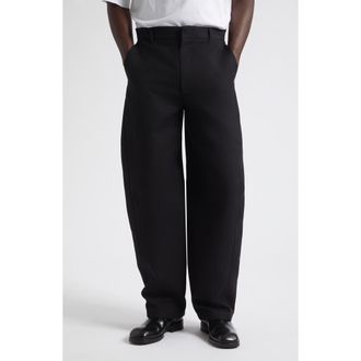 Givenchy Couture Seam Trousers in 001-Black at Nordstrom, Size 48