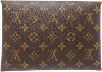 Louis Vuitton Pre-owned Pochette - Dames - Vintage Clutch - Bruin - ONE Size - Vintage