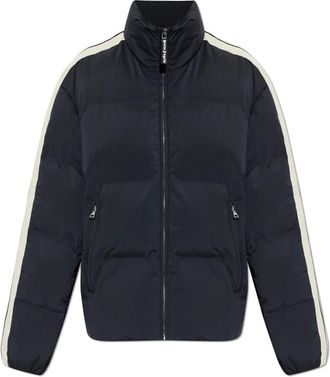 Palm Angels Chaqueta Acolchada Con Cuello Alto - Jackets - Mujer - Negro - XL