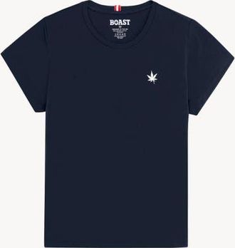 Boast Womens Pima Cotton Tee in Navy at Nordstrom, Size X-Large
