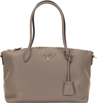 Prada Dames, Tassen, Grijs, Maat: ONE Size