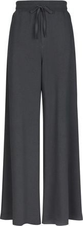 Dolce & Gabbana wide-leg cotton track pants - men - Cotton - 50 - Grey