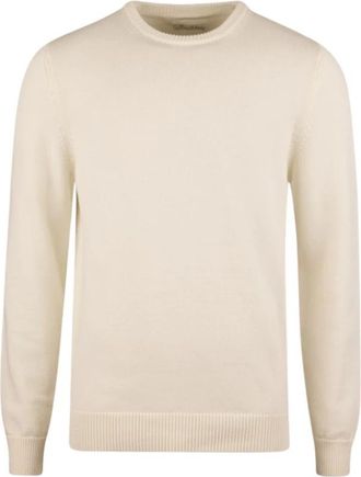 Stenstr&ouml;ms Klassieke Gebreide Trui - Heren - Sweatshirts - Wit - M - Hoodies & sweatvesten