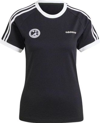 adidas (WMNS) adidas Football Short Sleeve Tee Black IR9784