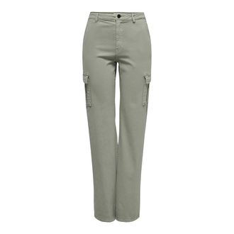 Only Tall Wijde broek met hoge taille