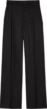 Vivienne Westwood Wide-leg Wool Trousers - Black - 42 (UK10 / S)