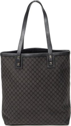 Celine Borsa tote Macadam con stampa - Nero