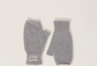 Miu Miu Wool and mohair gloves