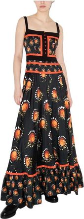 Paco Rabanne Maxi Jurk - Dames - Maxi kleedjes - Veelkleurig - S - Kleedjes