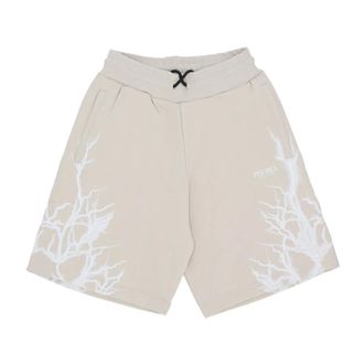 Phobia Archive Korte Broeken, Heren, Beige, S, Katoen, White Lightning Shorts