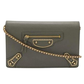 Balenciaga Clutch Vintage Pre-owned - - Pre-owned - Donna - Grigio - ONE SIZE