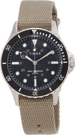 Timex Navi XL Quartz Black Dial Mens Watch TW2U90000