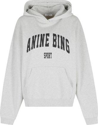 Anine Bing Hoodies, female, Gray, Size: XS Sweatshirt Harvey