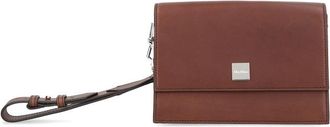 Max Mara Womens Leather Shoulder Bag Brown