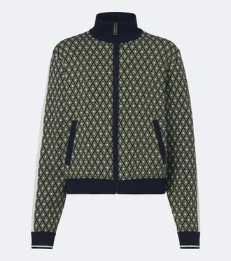 The Upside Viva Margot knitted cotton-blend sweatshirt