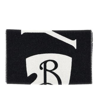 Burberry Jacquard logo wool scarf Man One Size