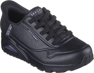 Skechers Slip-ins UNO Easy Air Womens Trainers 177112 BBK, Shoe Size: 42 EU, black, 7 UK