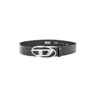 Diesel Accessoires, Dames, Zwart, 90 CM, Leer, B-1Dr Riem