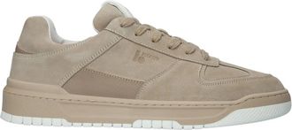Blackstone Tufa Greer Sneaker - Heren - Sneakers - Bruin - 46 EU - Leer - Schoenen