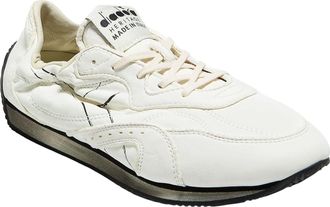 Diadora Colorblock Leather Sneaker - White