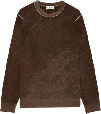 Roy Rogers Maglione girocollo - - Sweatshirts & Hoodies - Uomo - Marrone - L