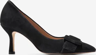 Cole Haan Womens Fidela Buckle Pumps - Black Size 10.5