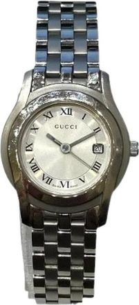 Gucci Pre-owned Watches, female, Gray, Size: ONE SIZE Pre-owned G Class Stainless Steel Watch