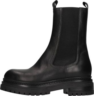 Barracuda Giovy-17 Enkellaars - Dames - Schoenen - Zwart - Maat: 41 EU Leer