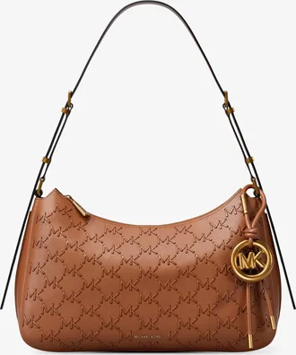 Michael Kors Nolita Medium Pebbled Leather Shoulder Bag